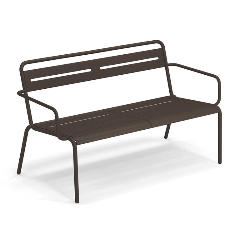 Canapé extérieur STAR Marron d'Inde EMU