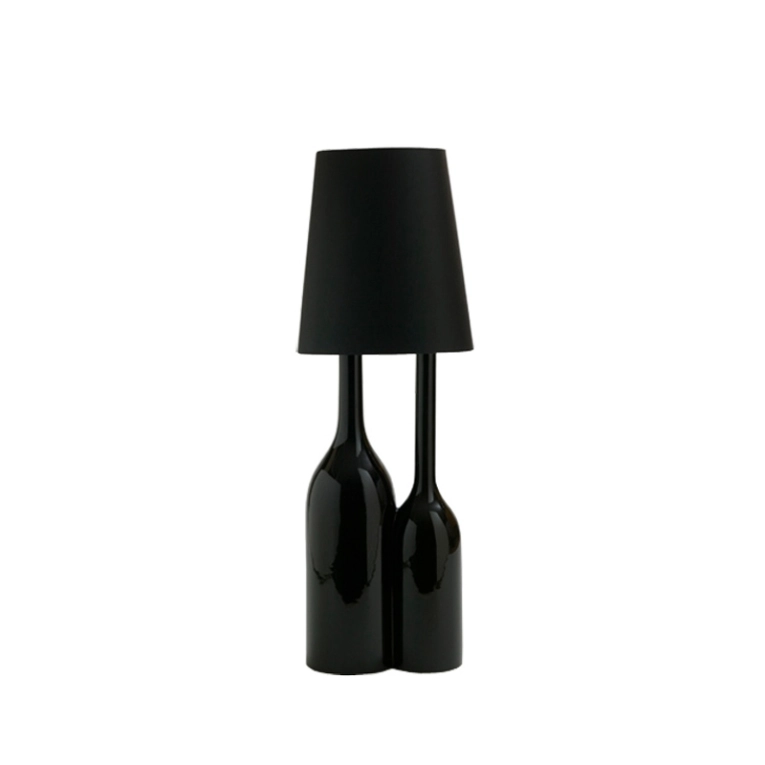 Lampe à poser CHAMPAGNE A DEUX Noir BOSA