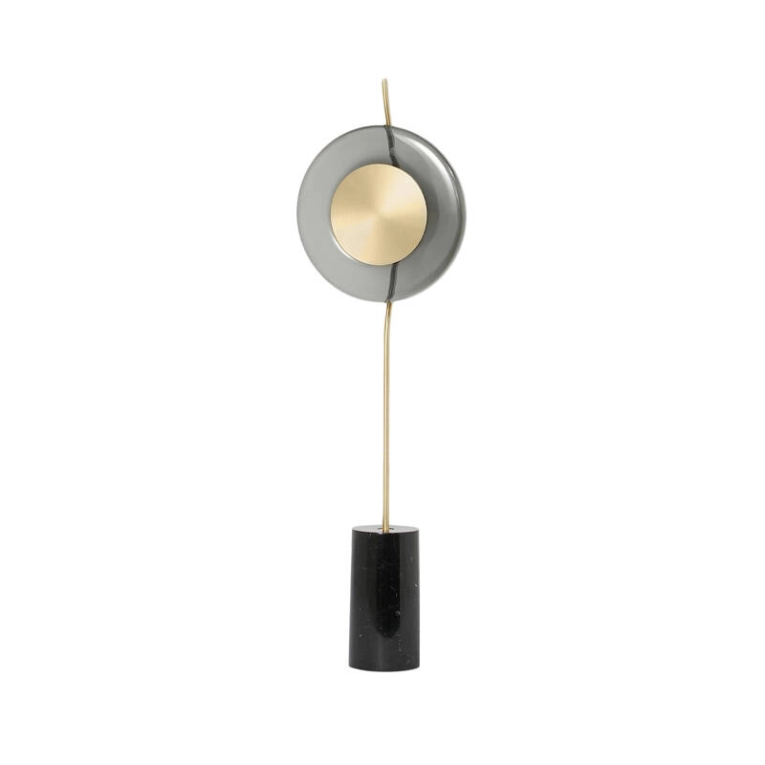 Lampadaire PENDULUM Laiton satiné CTO LIGHTING