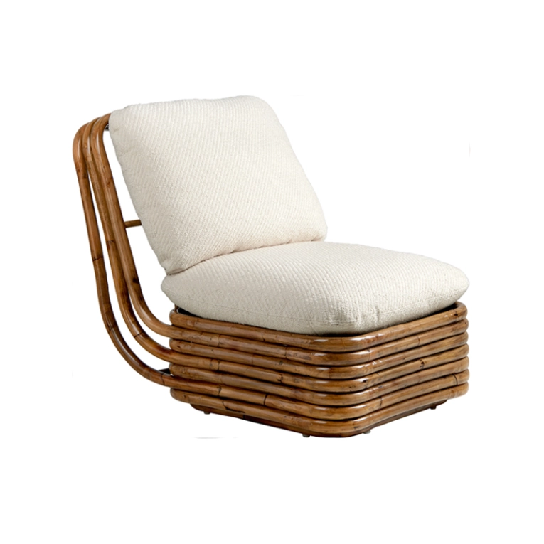 Fauteuil BOHEMIAN 72 Lupo Special Diagonal Bouclé 007 GUBI