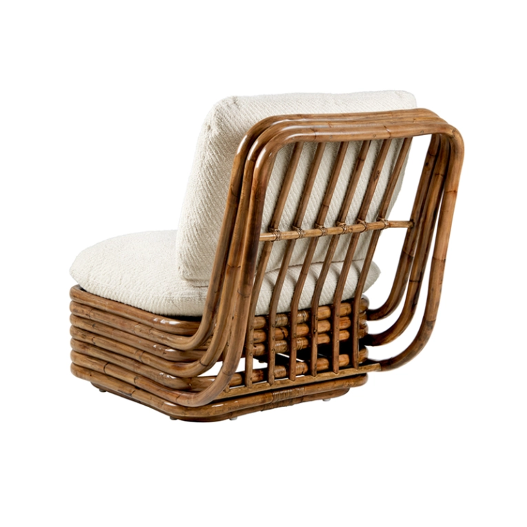 Fauteuil BOHEMIAN 72 Lupo Special Diagonal Bouclé 007 GUBI