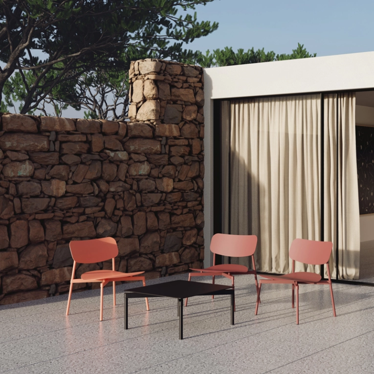 Table basse FROMME Vert jade PETITE FRITURE