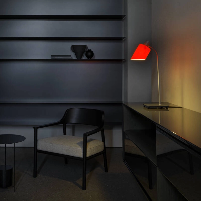 Lampe de bureau LAMPE DE BUREAU Rouge NEMO LIGHTING