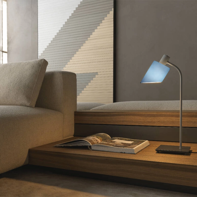 Lampe de bureau LAMPE DE BUREAU Gris bleu NEMO LIGHTING