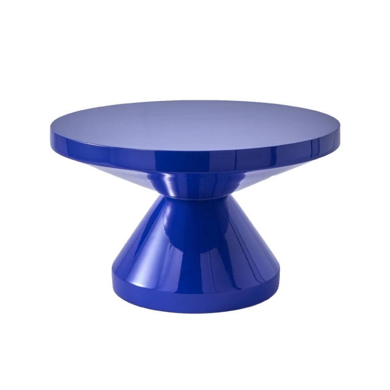 Table basse ZIG ZAG Bleu foncé POLS POTTEN
