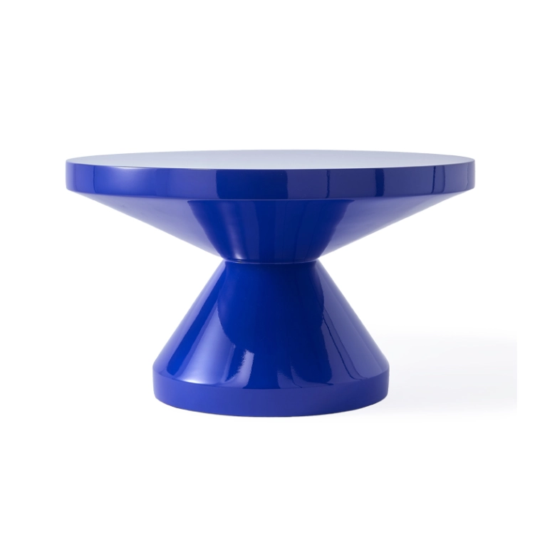 Table basse ZIG ZAG Bleu foncé POLS POTTEN