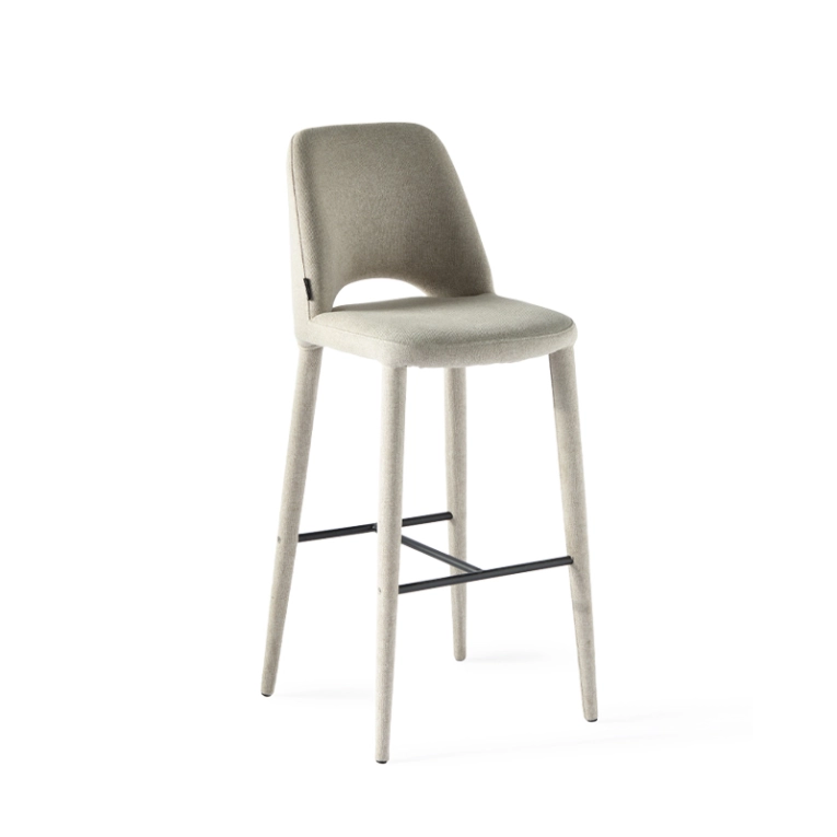 Tabouret haut HOLY Beige POLS POTTEN
