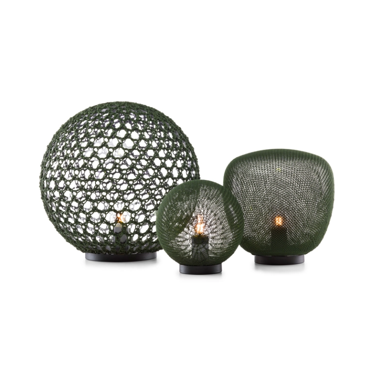 Lampe à poser MONSIEUR LEBONNET Ø 30 Mousse TRIBU