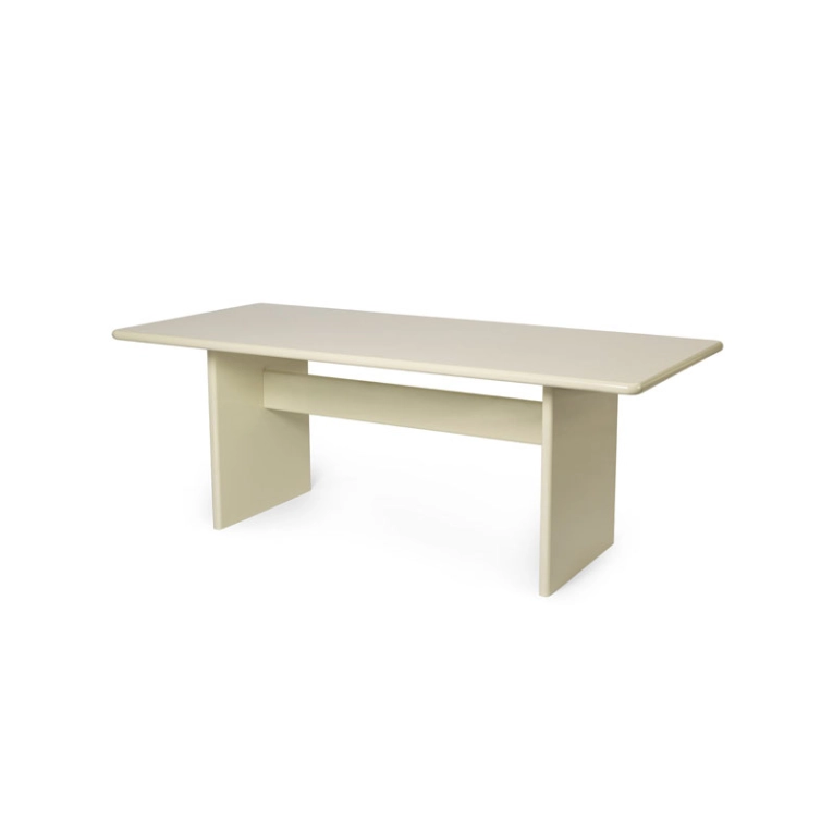 Table RINK L 200 Coquille d'oeuf FERM LIVING