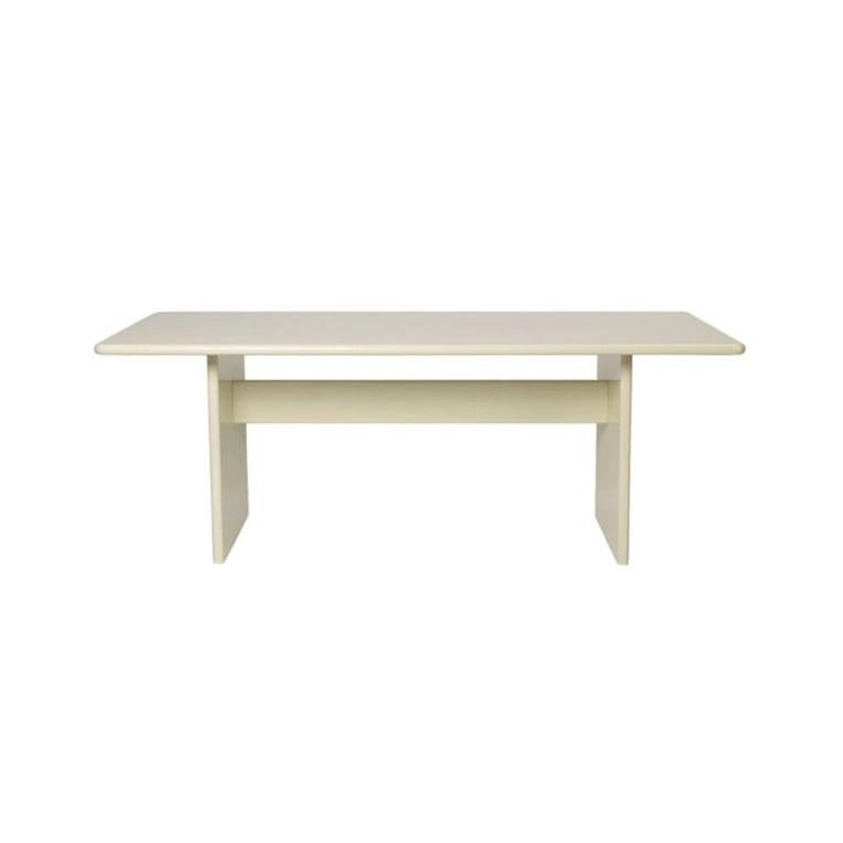 Table RINK L 200 Coquille d'oeuf FERM LIVING
