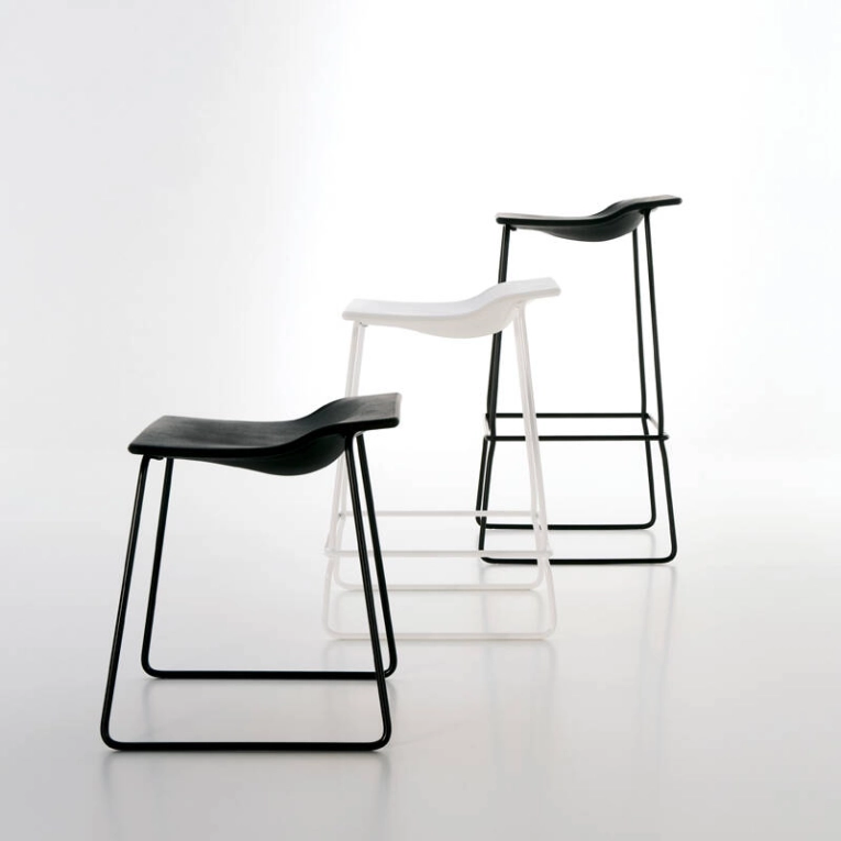 Tabouret haut LAST MINUTE Blanc VICCARBE