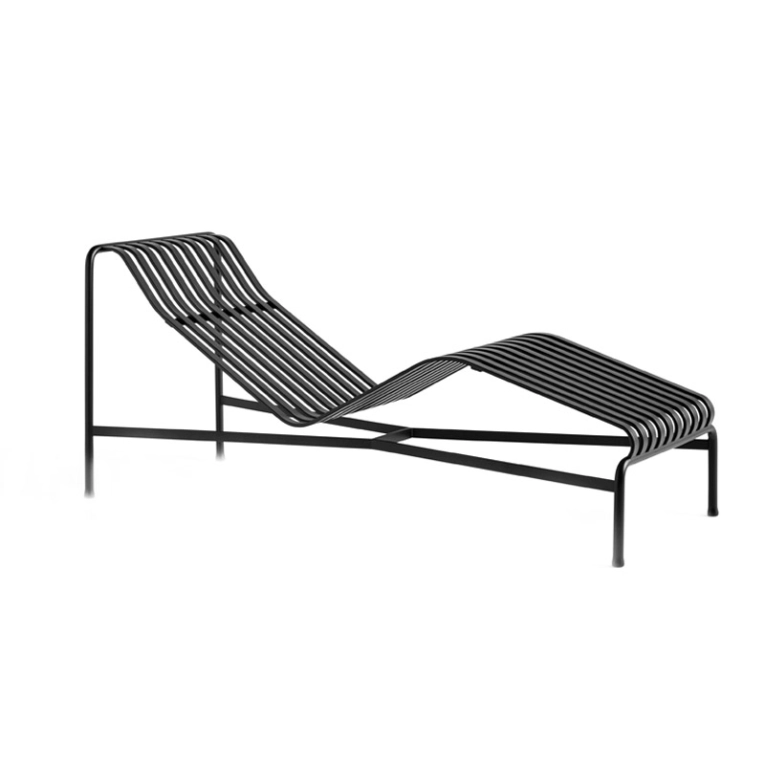 Bain de soleil, chaise longue et hamac PALISSADE Anthracite HAY