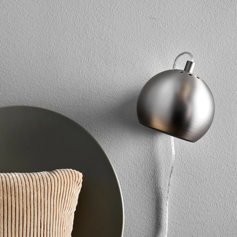 Applique BALL Bleu pétrole mat FRANDSEN