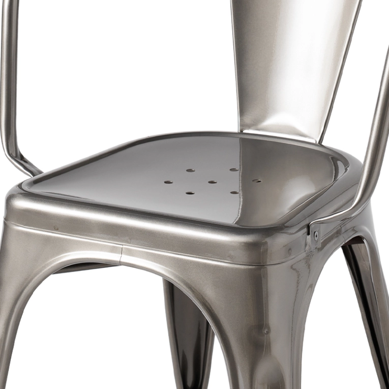 Chaise FAUTEUIL A56 Brut verni TOLIX