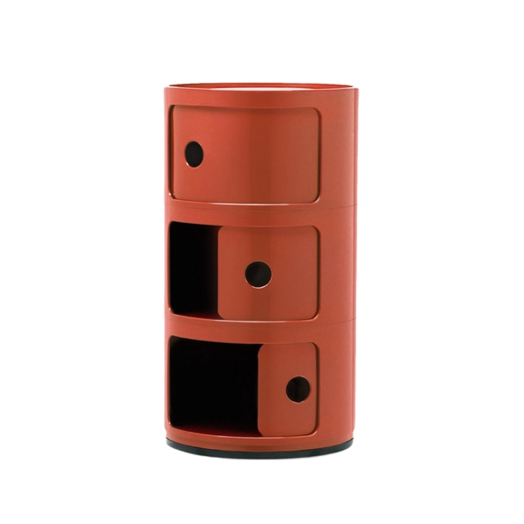 Meuble de rangement COMPONIBILI 3 tiroirs Orange KARTELL