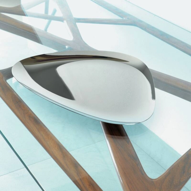 Plateau, plat Coupe COLOMBINA Noir ALESSI