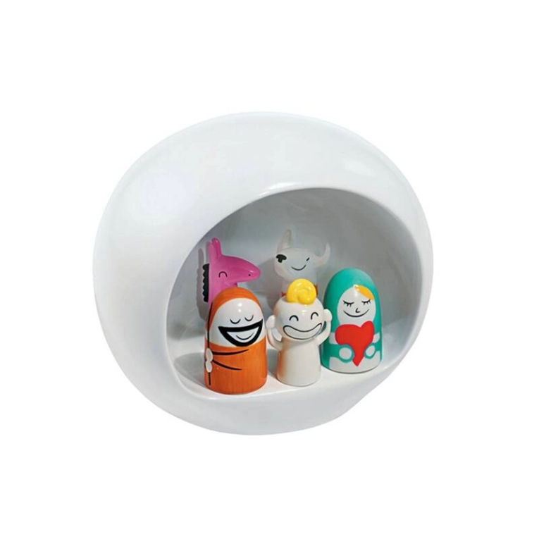 Objet décoratif Crèche PRESEPE Blanc ALESSI