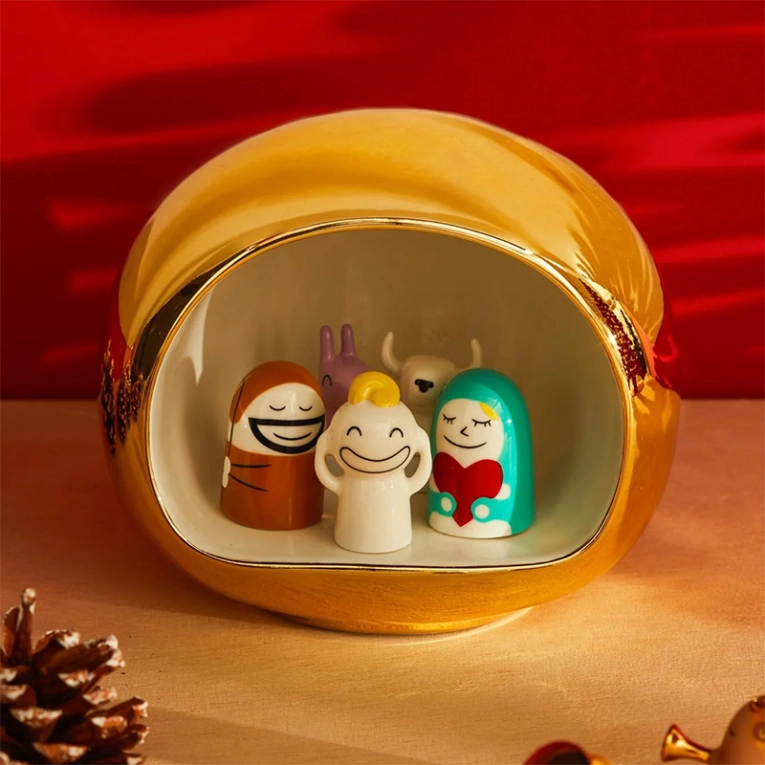 Objet décoratif Crèche PRESEPE Blanc ALESSI