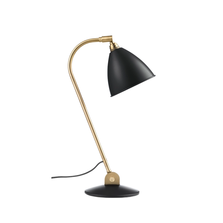 Lampe à poser BESTLITE BL2 Laiton/ noir GUBI
