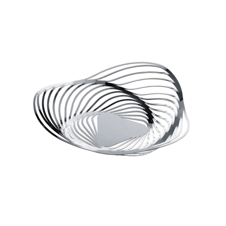 Centre de table & corbeille Porte-fruits TRINITY Ø33 Inox ALESSI