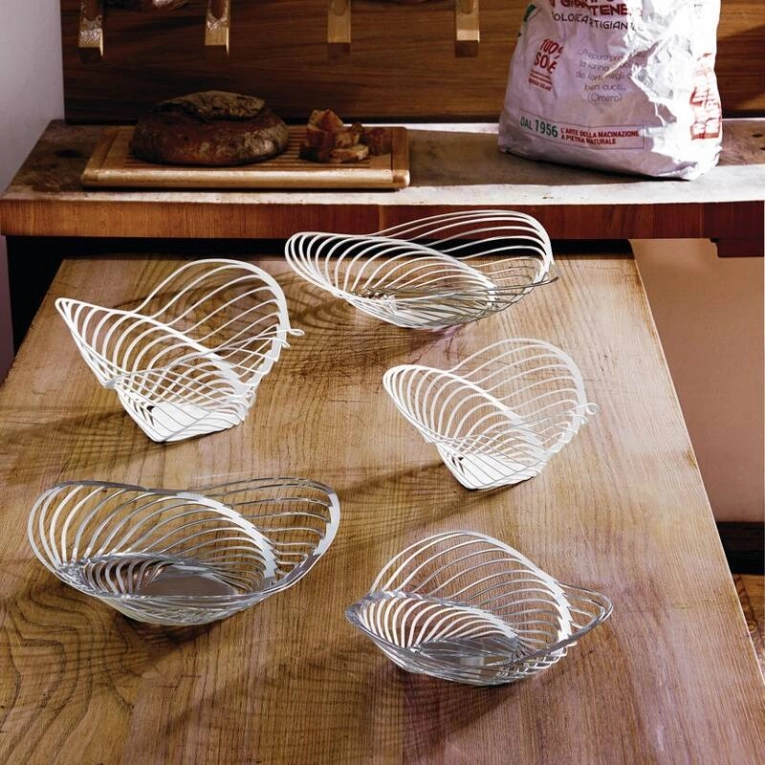 Centre de table & corbeille Porte-fruits TRINITY Ø33 Inox ALESSI