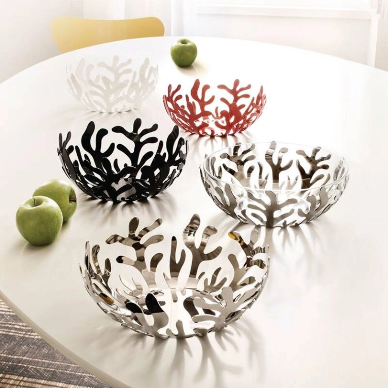 Centre de table & corbeille Porte-fruits MEDITERRANEO Ø29 Noir ALESSI