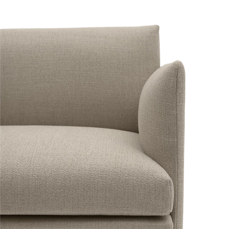 Fauteuil OUTLINE Tissu Fiord 151 MUUTO