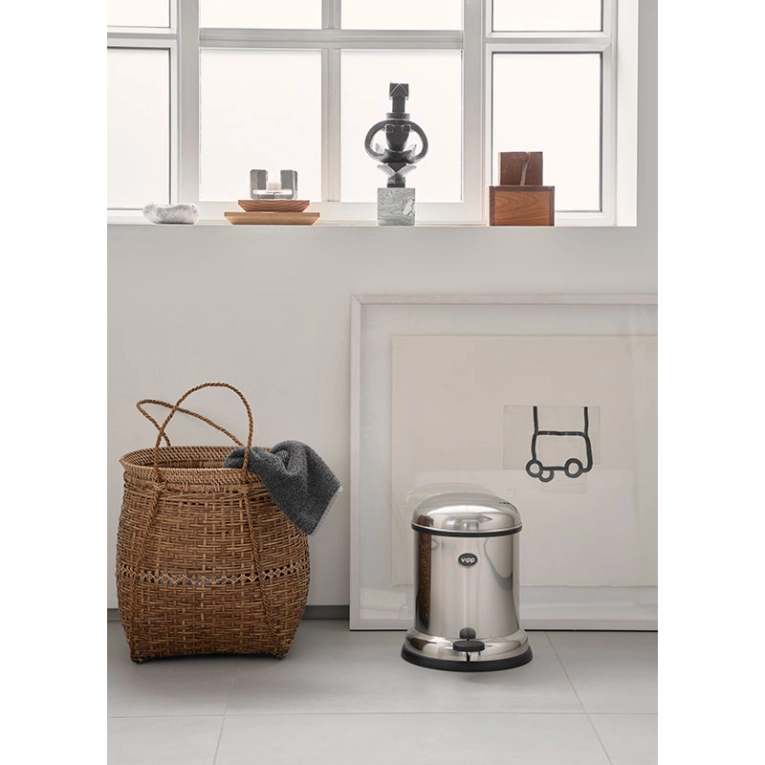 Poubelle Poubelle VIPP13 4L Acier inoxydable VIPP