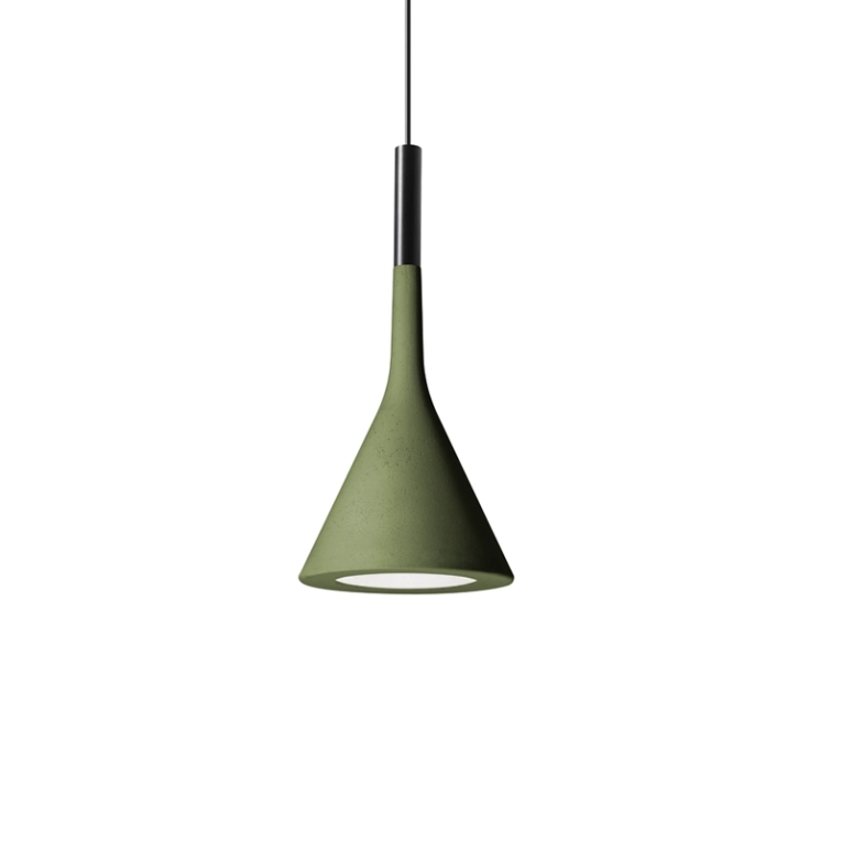 Suspension APLOMB Vert olive FOSCARINI