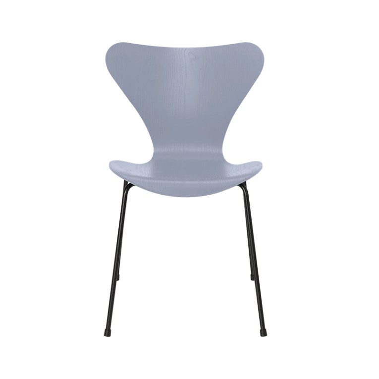 Chaise SERIE 7 Frêne teinté Bleu lavande  FRITZ HANSEN