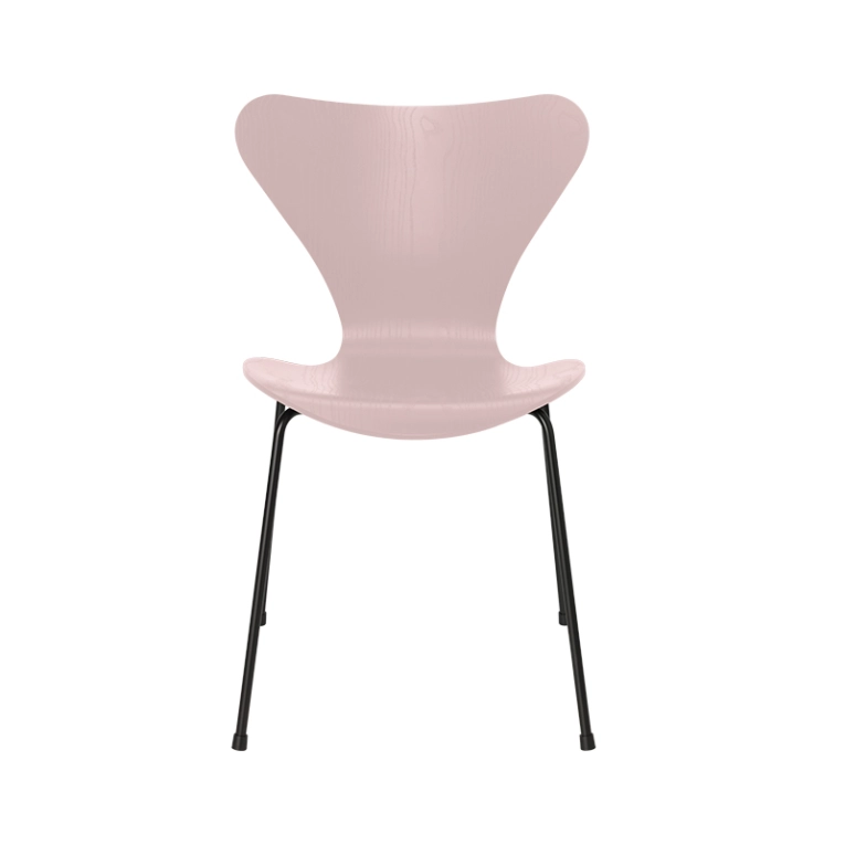 Chaise SERIE 7 Frêne teinté Rose pâle FRITZ HANSEN