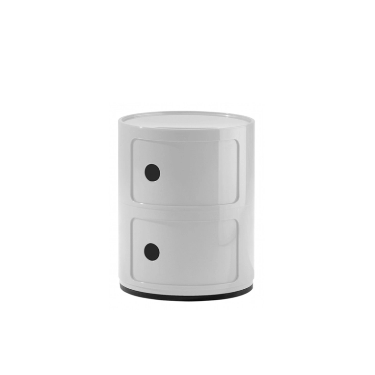 Meuble de rangement COMPONIBILI 2 tiroirs Blanc KARTELL