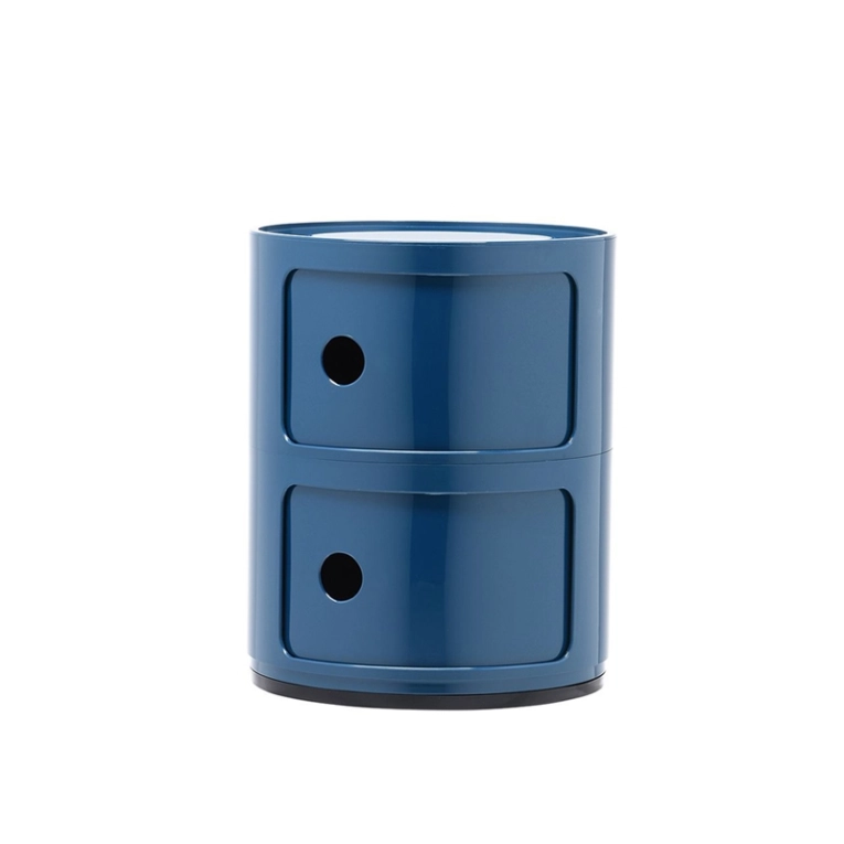 Meuble de rangement COMPONIBILI 2 tiroirs Bleu KARTELL