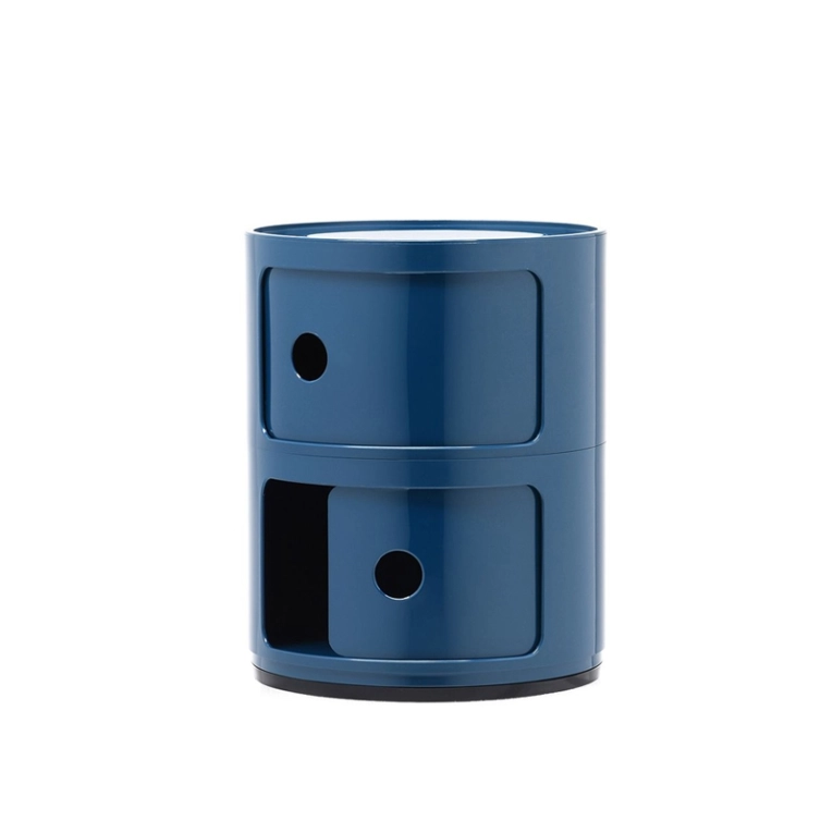 Meuble de rangement COMPONIBILI 2 tiroirs Bleu KARTELL