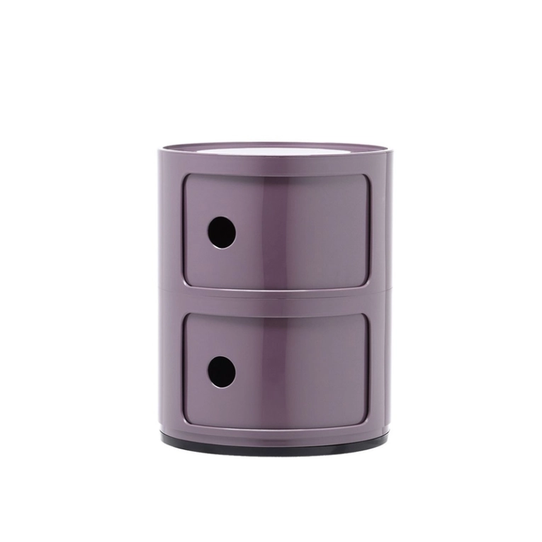 Meuble de rangement COMPONIBILI 2 tiroirs Violet KARTELL