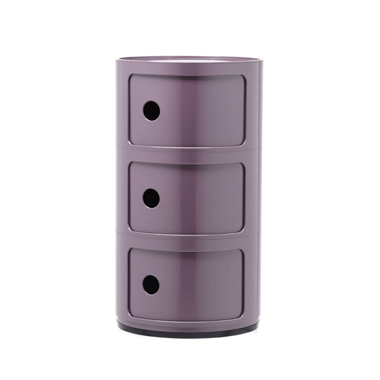 Meuble de rangement COMPONIBILI 3 tiroirs Violet KARTELL