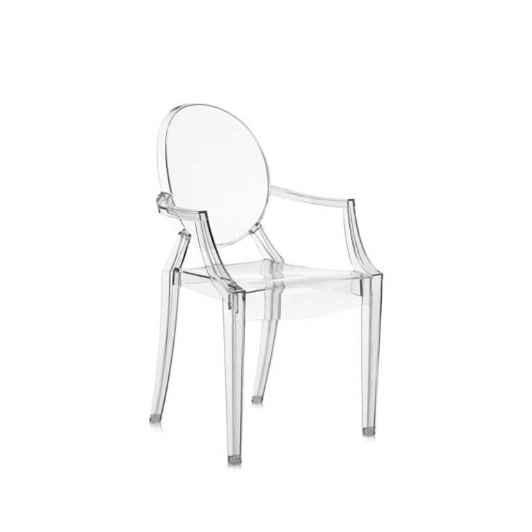 Siège enfant Fauteuil enfant LOU LOU GHOST Cristal KARTELL