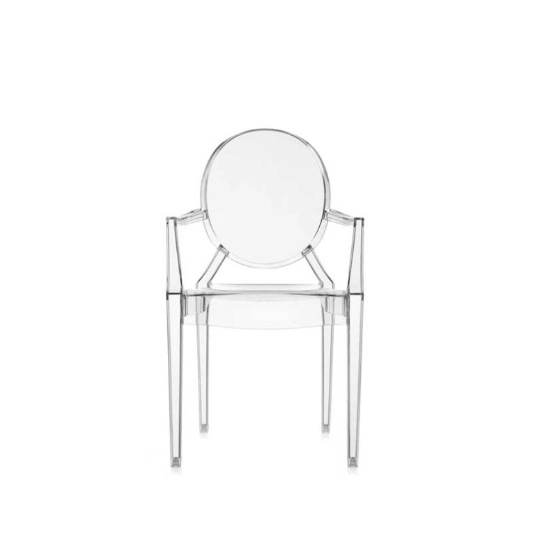 Siège enfant Fauteuil enfant LOU LOU GHOST Cristal KARTELL