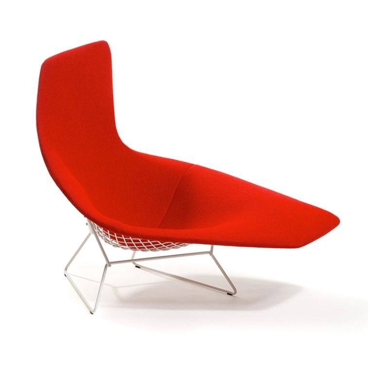 Fauteuil ASYMETRIQUE Rouge KNOLL