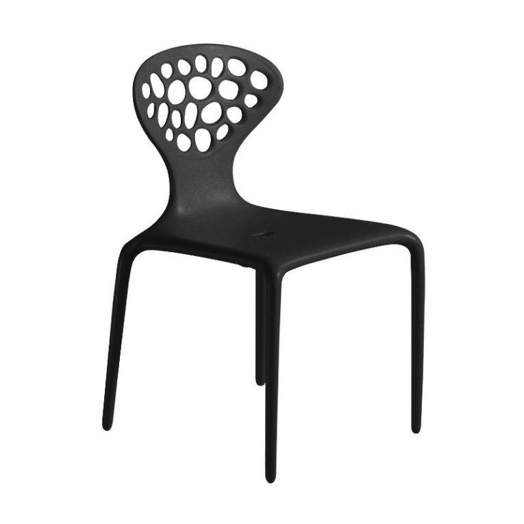 Chaise extérieur SUPERNATURAL Noir MOROSO