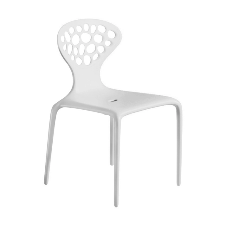 Chaise extérieur SUPERNATURAL Blanc MOROSO