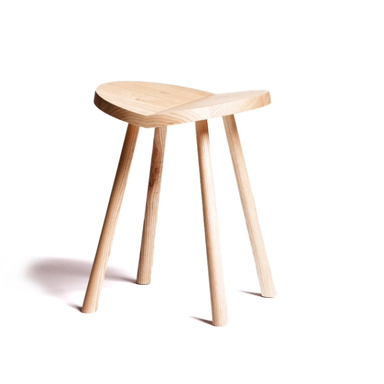 Tabouret ULRIK STOOL Frêne SCP