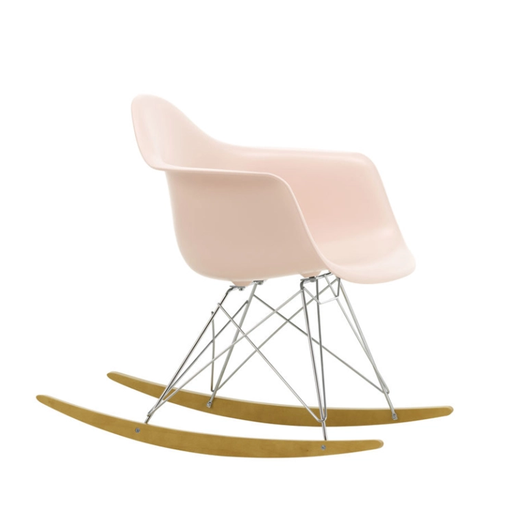Fauteuil EAMES PLASTIC ARMCHAIR RAR Rose tendre RE VITRA
