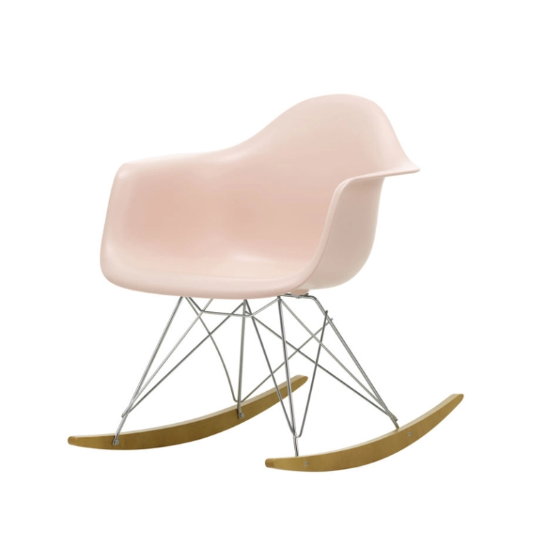 Fauteuil EAMES PLASTIC ARMCHAIR RAR Rose tendre RE VITRA
