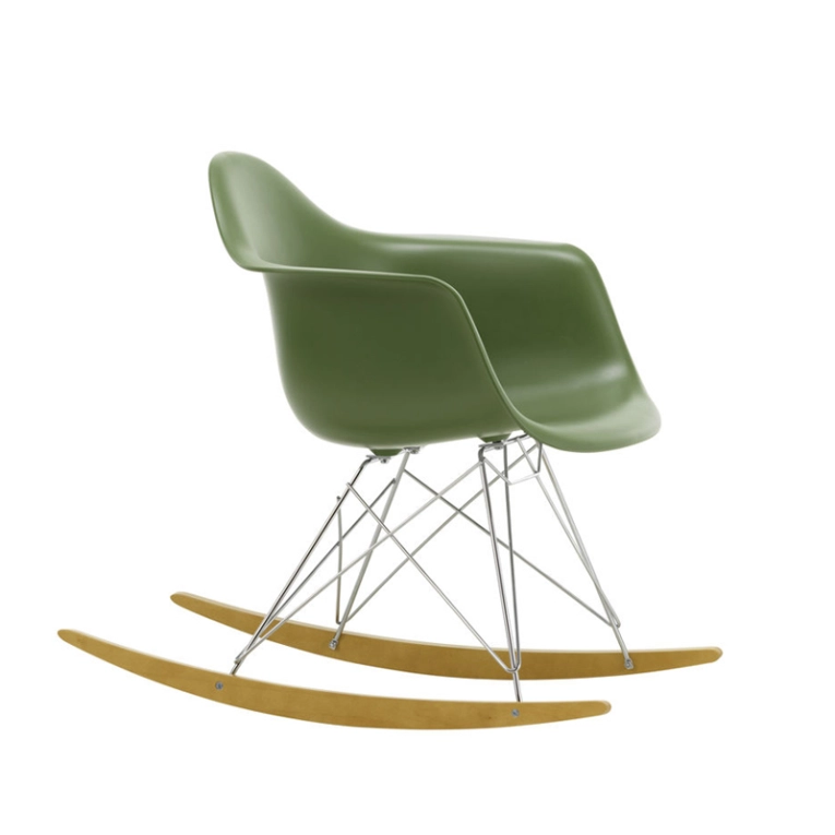 Fauteuil EAMES PLASTIC ARMCHAIR RAR Forêt RE VITRA