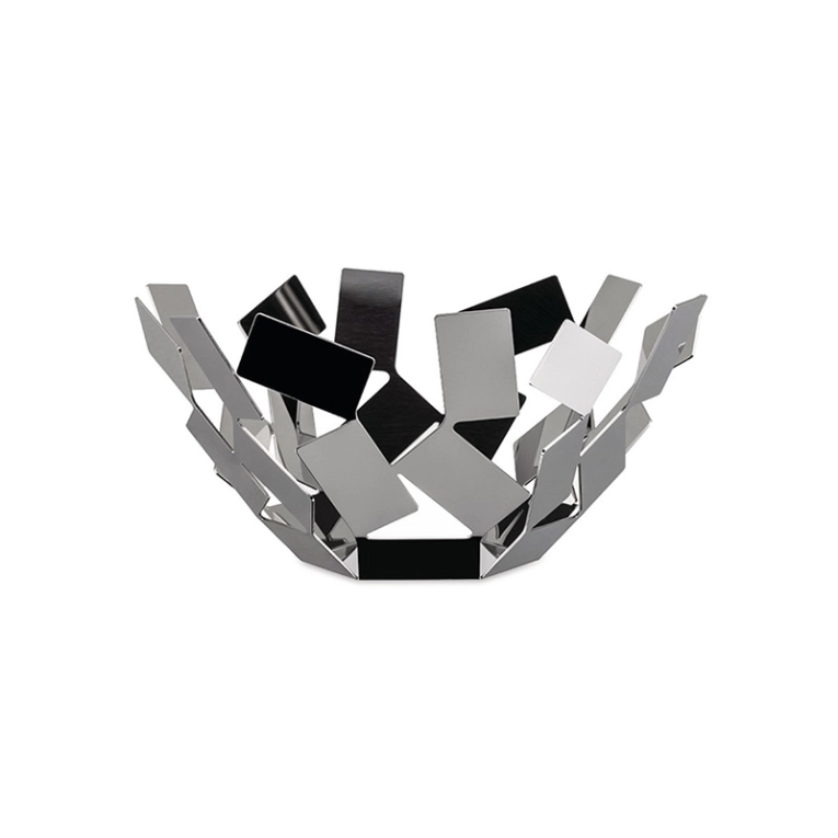 Centre de table & corbeille Coupe STANZA DELLO SCIROCCO Ø 27 cm Inox ALESSI