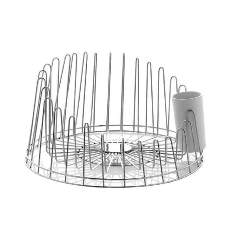 Accessoire de cuisine Egouttoir à vaisselle A TEMPO Inox ALESSI