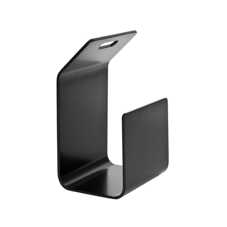 Petit rangement Porte-revues porte-bûches KANTO Noir ARTEK