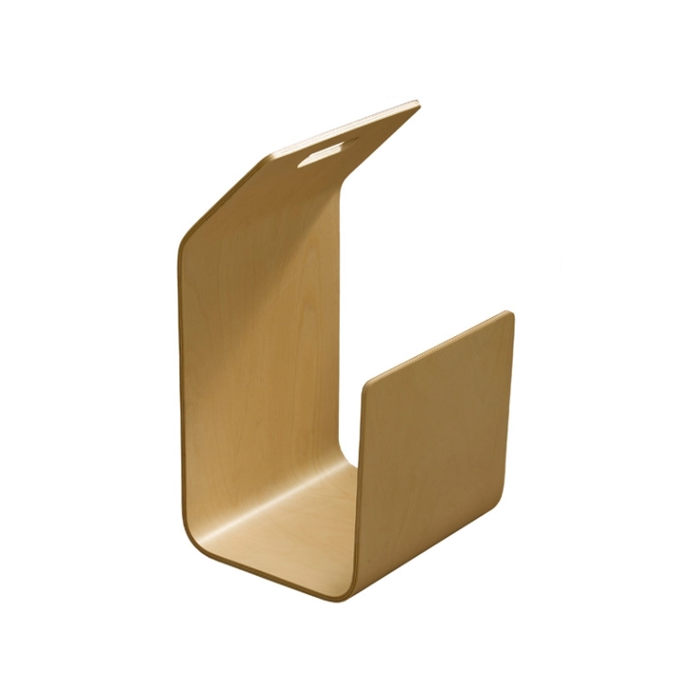 Petit rangement Porte-revues porte-bûches KANTO Bouleau ARTEK