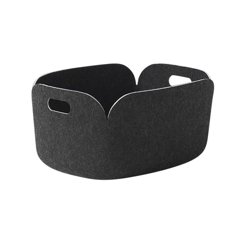 Petit rangement RESTORE Noir melange MUUTO